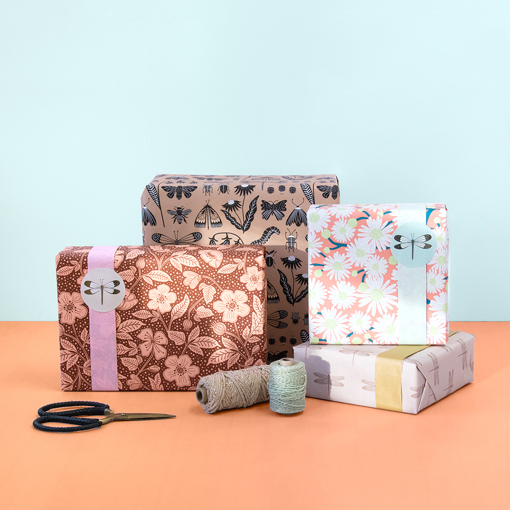 Emballez vos cadeaux dans l'ambiance printanière