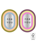 P74.388.250 Stickers Duo - For You Silver - Cool