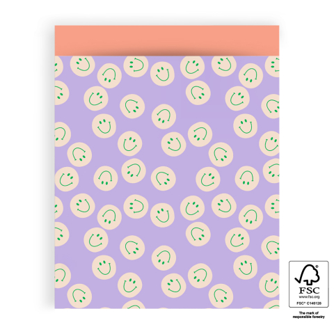 P43.240.027 Bags - Smile Lilac - Salmon