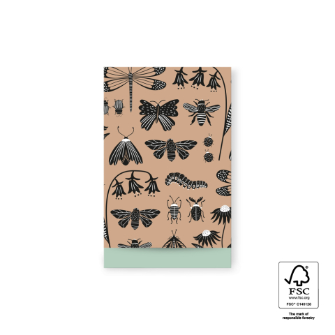 P43.273.012 Bags - Insects Taupe - Pistache