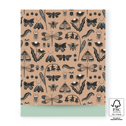 P43.273.027 Bags - Insects Taupe - Pistache