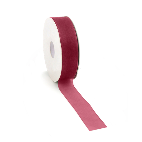 P61.301.050 Lint - Organza Beet Red