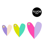 P72.107.075 Cadeaulabel Multi Sizes - Heart Duo (S - M - L)