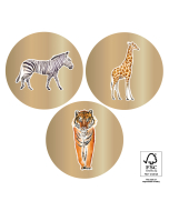 P74.151.250 Stickers Multi - Jungle Gold